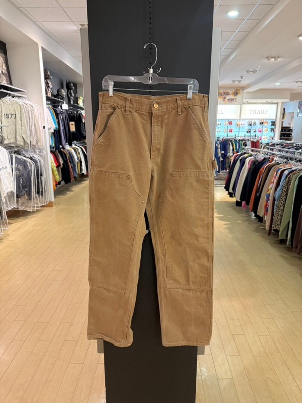 Carhartt Loose Original Fit Vintage Hamilton Brown Double Knees Carpenter Pants